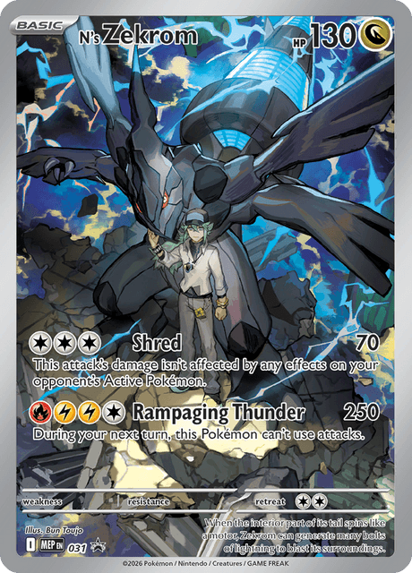 N's Zekrom - Ascended Heroes - Mega Evolution Promo